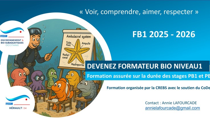 Formation FB1 2025-2026 proposée par la ComBio34