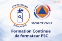 Formation Continue Formateur PSC